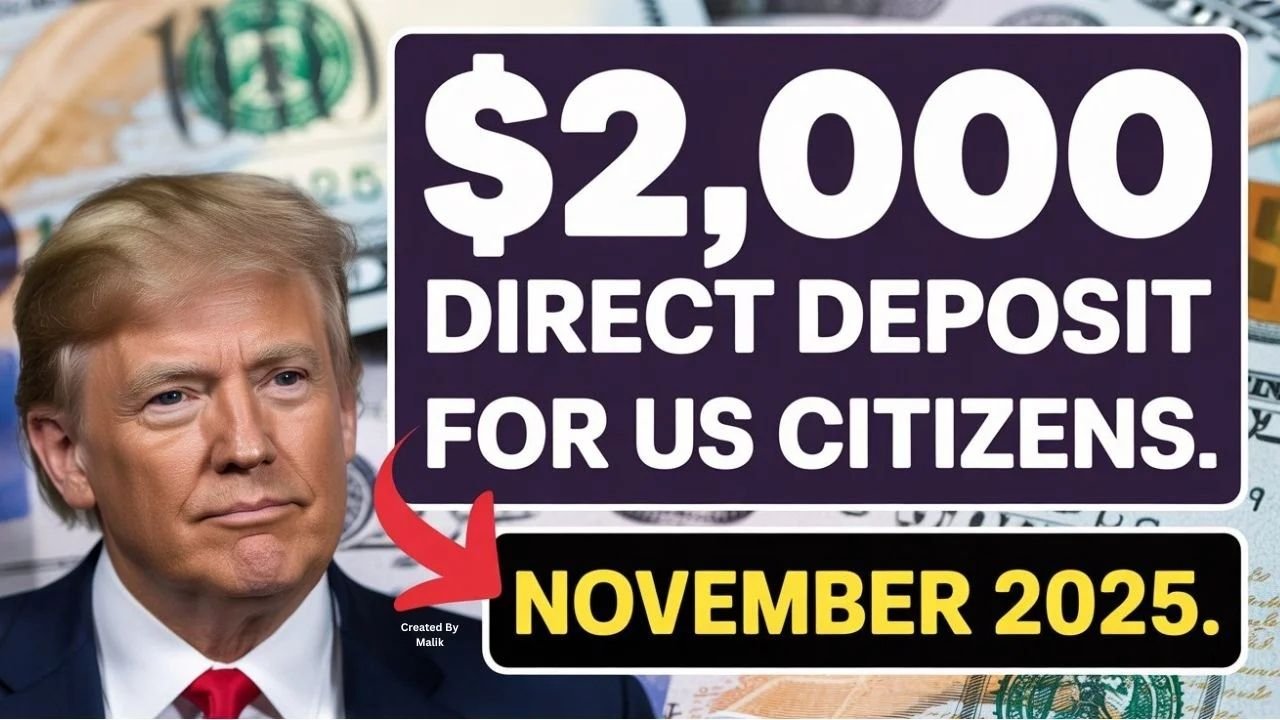 $2,000 November 2025 Direct Deposit: Eligibility, Payment Dates & IRS Rules Explained
