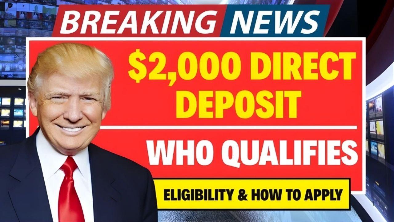 $2,000 Direct Deposit Coming in 2025? New Eligibility Rules, Payment Timeline & IRS Preparation Explained