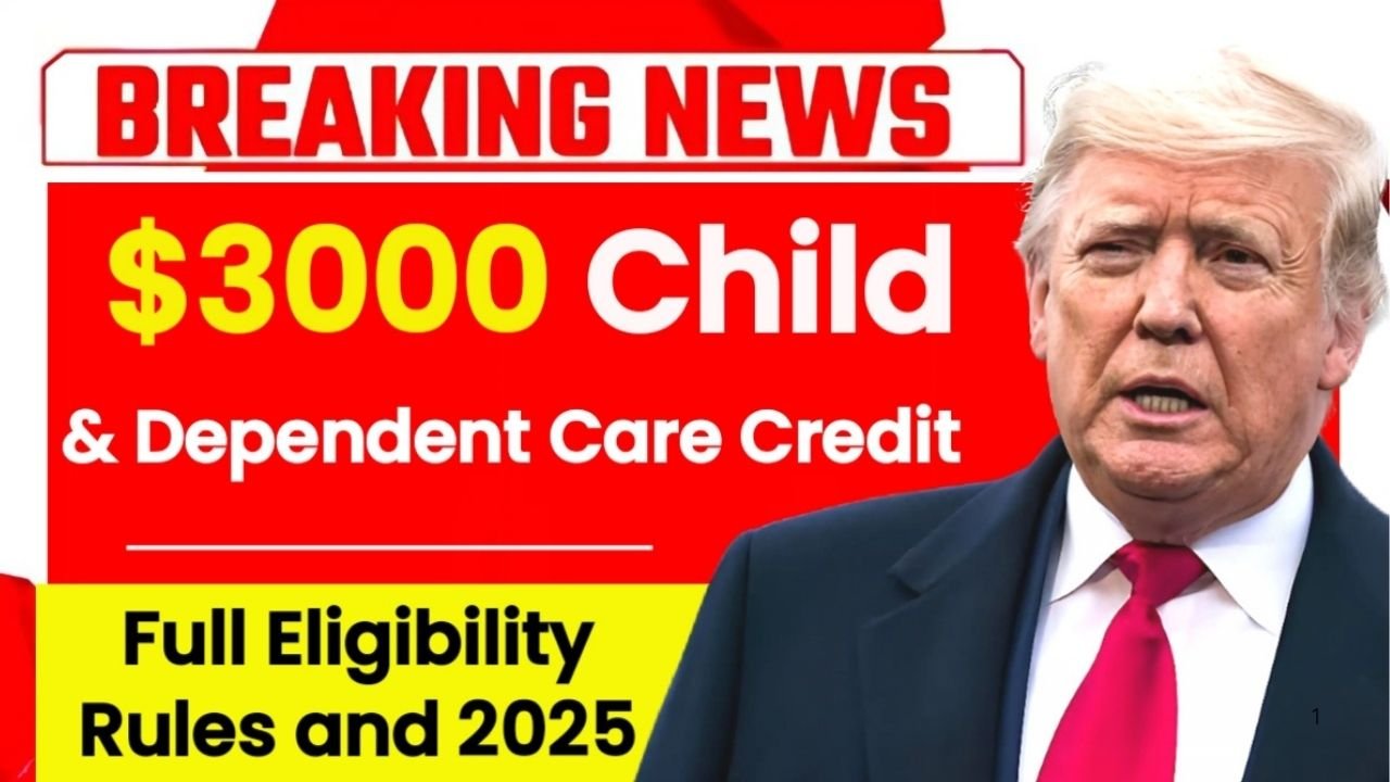 $3,000 Child & Dependent Care Credit 2025: Eligibility, Rules & Refund Schedule