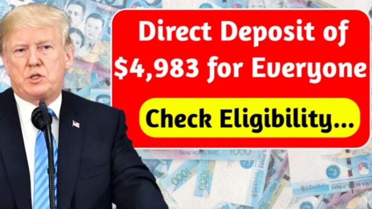 $4,983 Stimulus Check 2025: Eligibility, Payout Schedule, and Key Updates