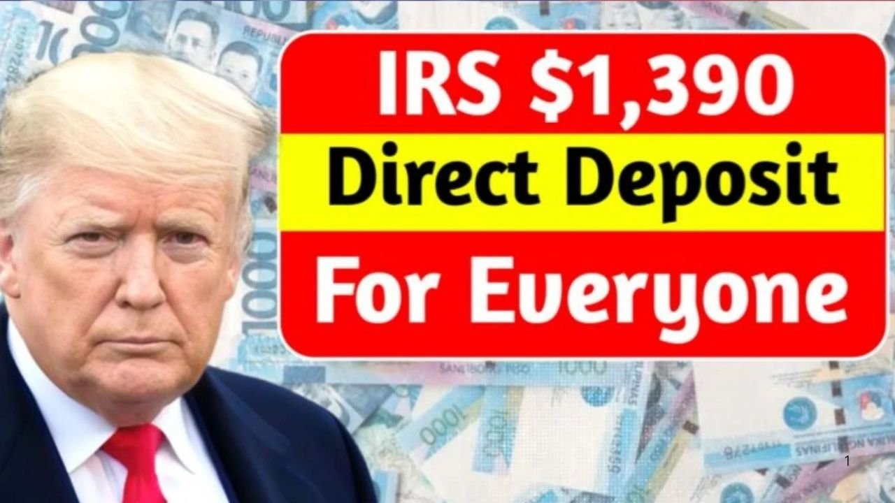IRS $1,390 Direct Deposit November 2025: Check Your Eligibility and Status Now