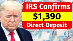 IRS $1,390 Relief Payment 2025: What to Know About the Possible November Direct Deposit